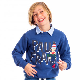 Long sleeve top Paul Frank cotton fleece blend with print (6-16 years)