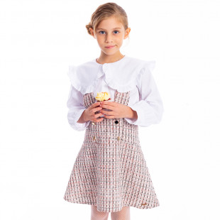 Dress with straps and shirt (6-16 years)