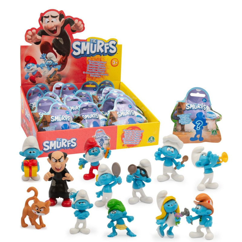 Φιγούρες Στρουμφάκια σε φακελάκια - 12 σχέδια (3+ ετών)