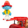 Figure Smurf with fire truck (3+ years)
