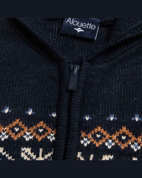 Knitted cardigan (6-14 years)