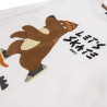 Long sleeve top with embossed print (12 months-5 years)