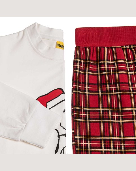 Pajamas Snoopy with embossed letters (18 months-12 years)