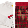 Pajamas Snoopy with embossed letters (18 months-12 years)