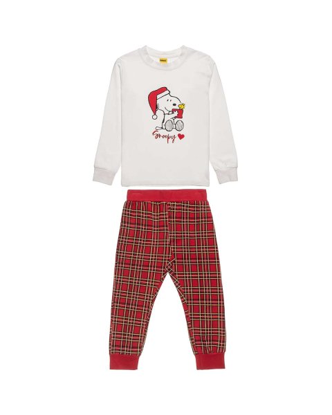 Pajamas Snoopy with embossed letters (18 months-12 years)