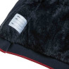 Vest jacket with ebroideries and eco fur lining (12 months-5 years)
