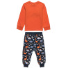 Pajamas dino with embossed design (18 months-8 years)
