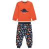 Pajamas dino with embossed design (18 months-8 years)