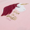 Pajamas unicorn with embossed design (18 months-8 years)
