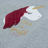 Pajamas unicorn with embossed design (6-14 years)