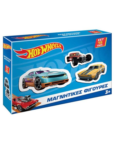 Φιγούρες Μαγνητικές Hot Wheels 15τμχ (3+ ετών)