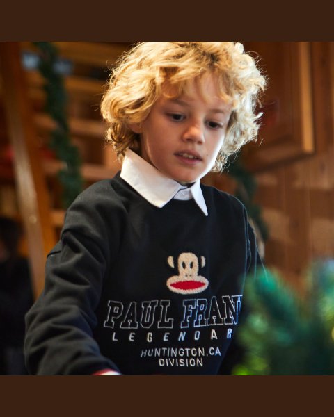 Tracksuit cotton fleece blend Paul Frank with embroidery (6-14 years)