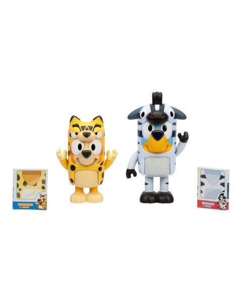 2 Figure Bluey 6cm and Accessories (3+ years)