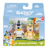 2 Figure Bluey 6cm and Accessories (3+ years)