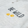 Tracksuit cotton fleece blend Five Star with print (12 months-5 years)