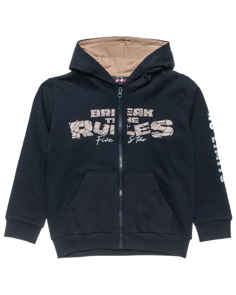 Tracksuit cotton fleece blend Five Star with embossed elements (6-16 years)