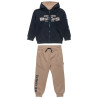 Tracksuit cotton fleece blend Five Star with embossed elements (6-16 years)