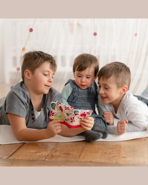 Soft book Fehn with baby deer (0+ months)