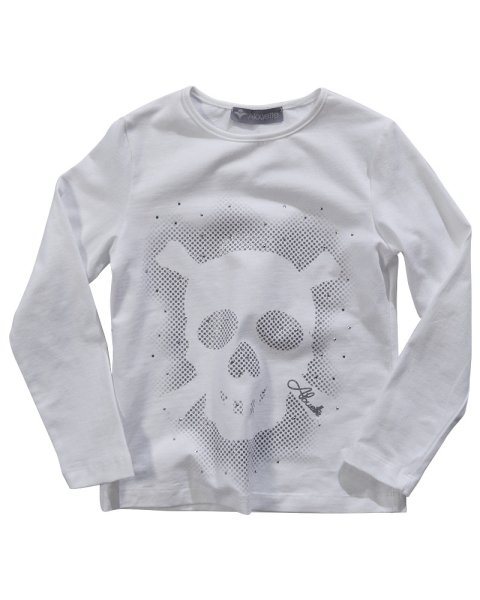 Long sleeve top with strass (6-16 years)