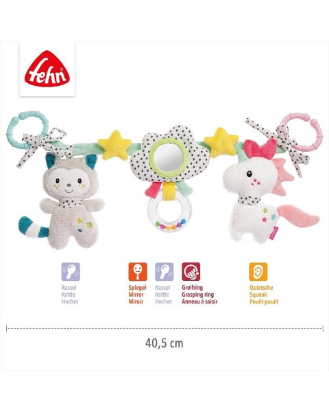 Stroller chain Fehn animals 40cm (0+ months)