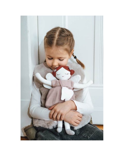 Doll Tooth Fairy with Pouch organic cotton Kikadu 35cm (0+ months)