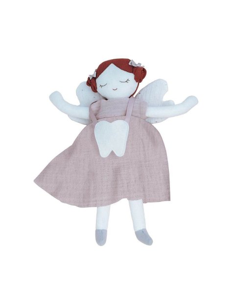 Doll Tooth Fairy with Pouch organic cotton Kikadu 35cm (0+ months)