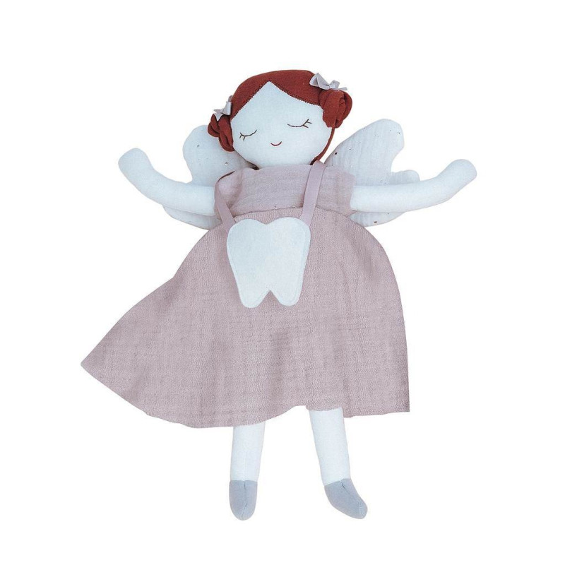 Κούκλα Νεράιδα Δοντιών Kikadu organic cotton 35εκ. (0+ μηνών)