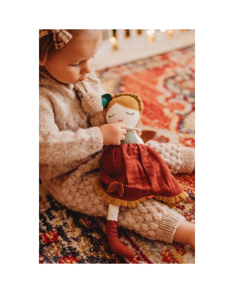 Doll Forest Fairy Kikadu organic cotton 36εκ. (0+ months)