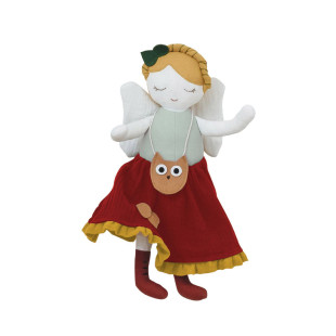 Κούκλα Νεράιδα του Δάσους Kikadu organic cotton 36εκ. (0+ months)