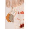 Santa Claus Boots Polar Bear mint Kikadu organic cotton