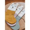 Santa Claus Boots Polar Bear rose Kikadu organic cotton