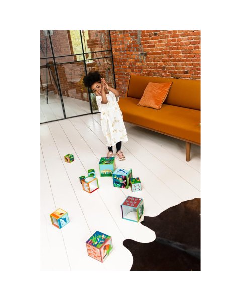 Toy Scratch Stack & puzzle tower Animals of the world (12+ months)