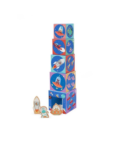 Toy Scratch Stacking tower Space (12+ months)