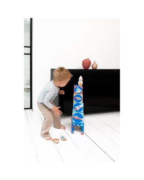 Toy Scratch Stacking tower Space (12+ months)