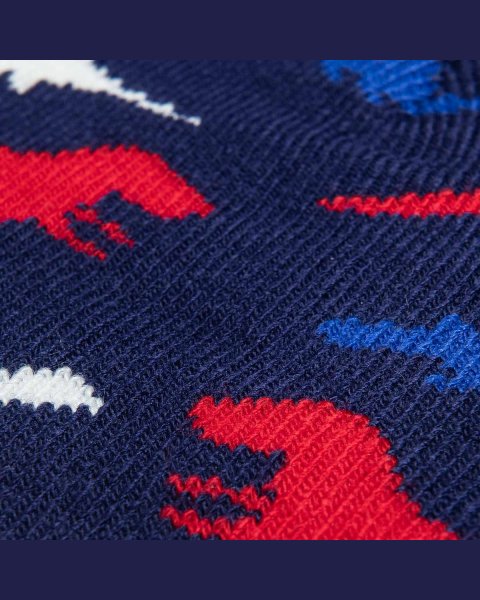Beanie with dino print one size (9 months-4 years)
