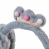 Fluffy Earmuffs with glitter crown (5-10 years)