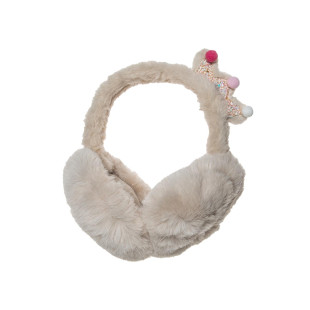 Fluffy Earmuffs with glitter crown (5-10 years)