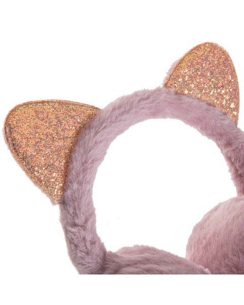 Fluffy Earmuffs with glitter (5-10 years)