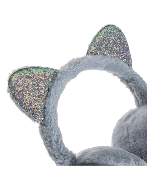 Fluffy Earmuffs with glitter (5-10 years)