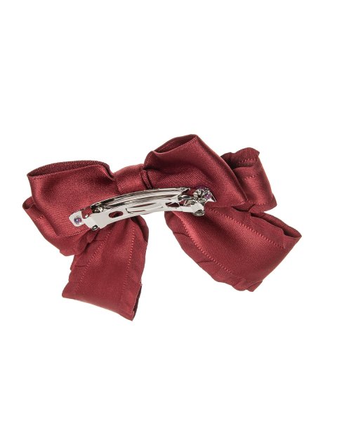 Hair clip satin bow