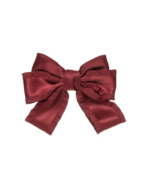 Hair clip satin bow
