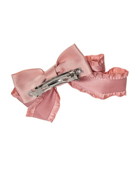 Hair clip satin bow