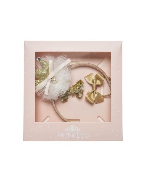 Set 3pcs hairband, clip and hair elastic