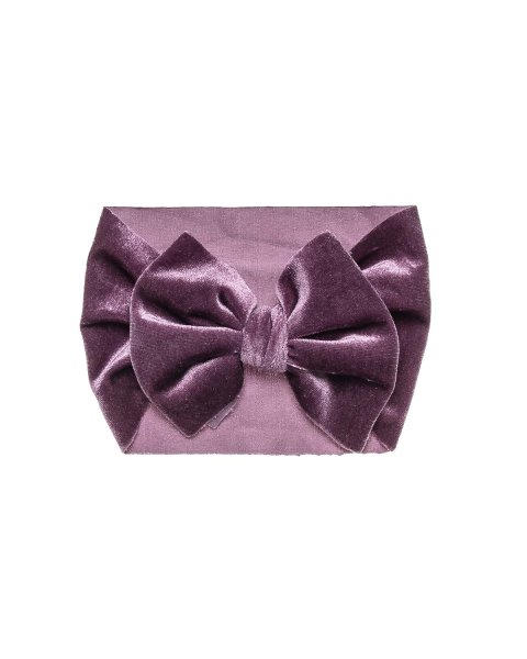 Hairband velour with bow (1-6 years)