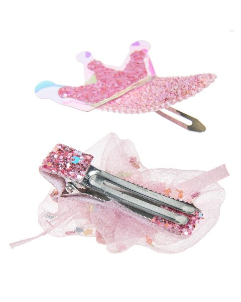 Hair clip with glitter