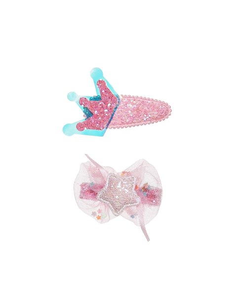 Hair clip with glitter
