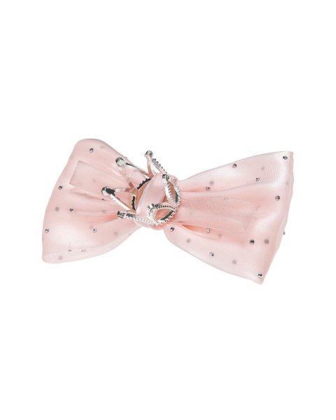 Hair clip crown with rhinestones