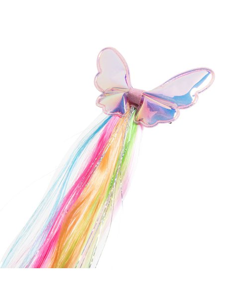 Hair clip butterfly with extensions