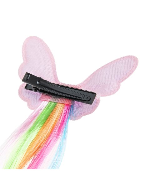 Hair clip butterfly with extensions
