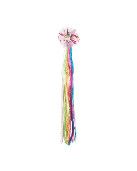Hair clip unicorn with extensions